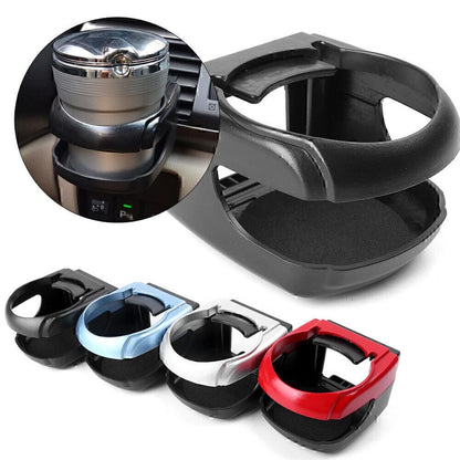 RED Air Vent Outlet Mount Beverage Water Cups Bottle Drink Holder Clip cl