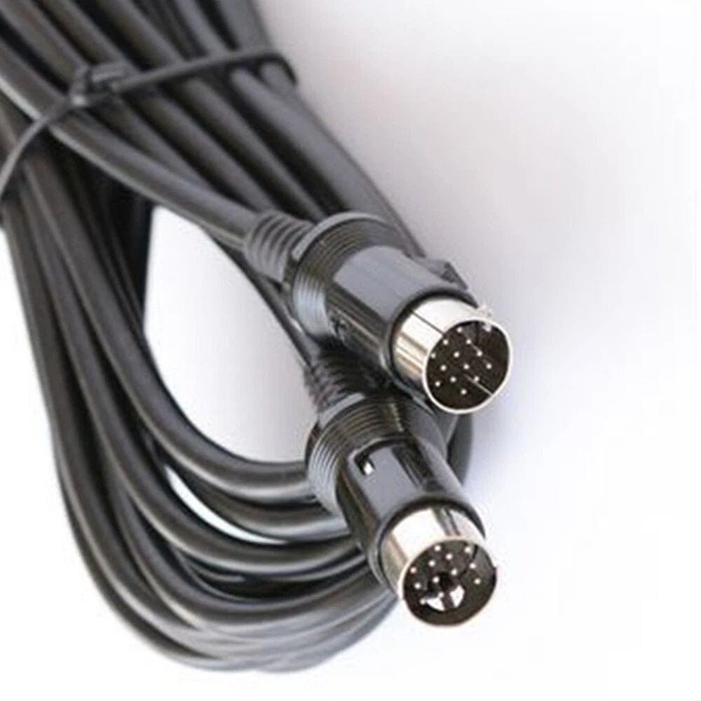 13 Pin DIN Connector Extension Cable for Kenwood Head Unit (CD Changer)