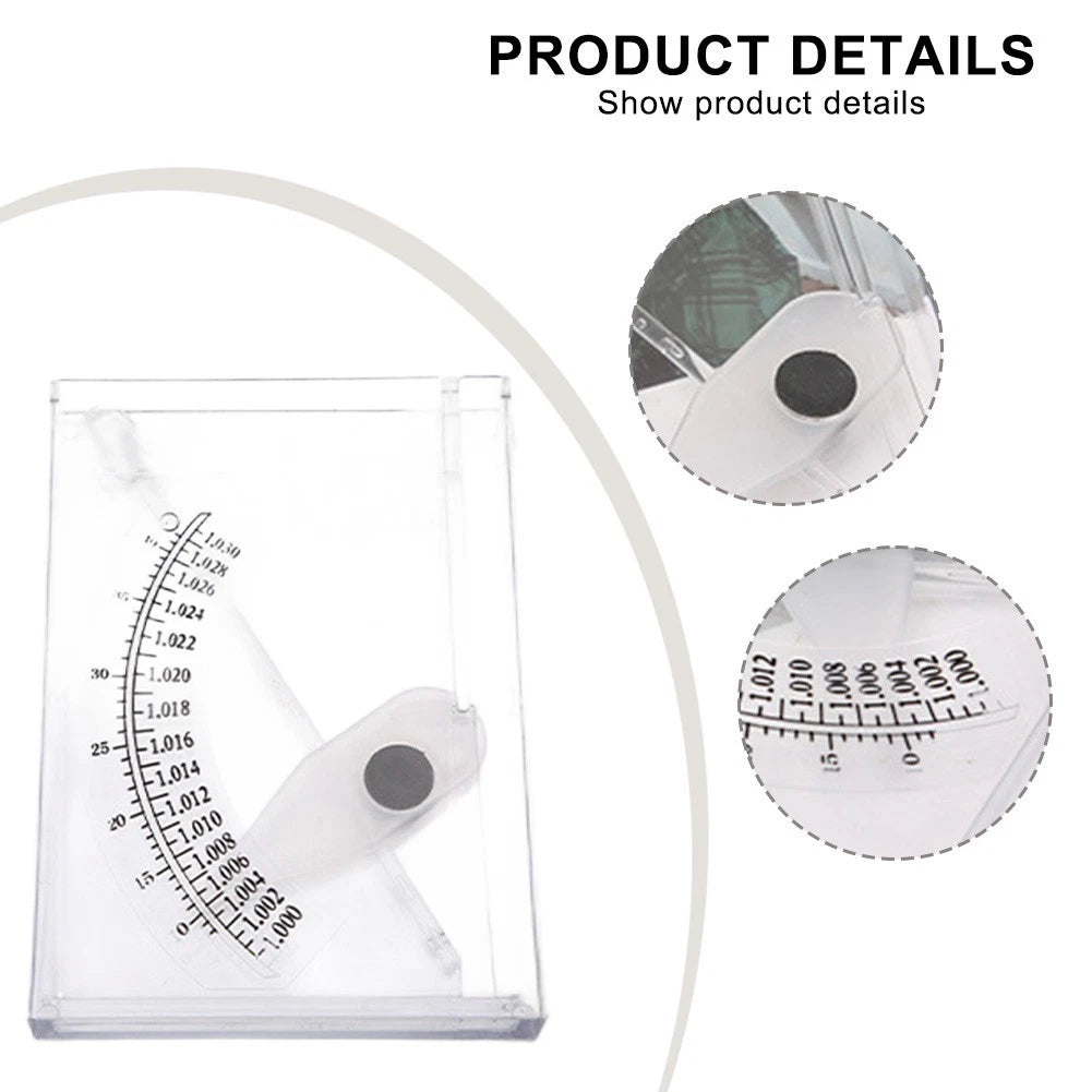 Hydrometer for Aquarium Salinity Measurement Tool (Fish Tank)