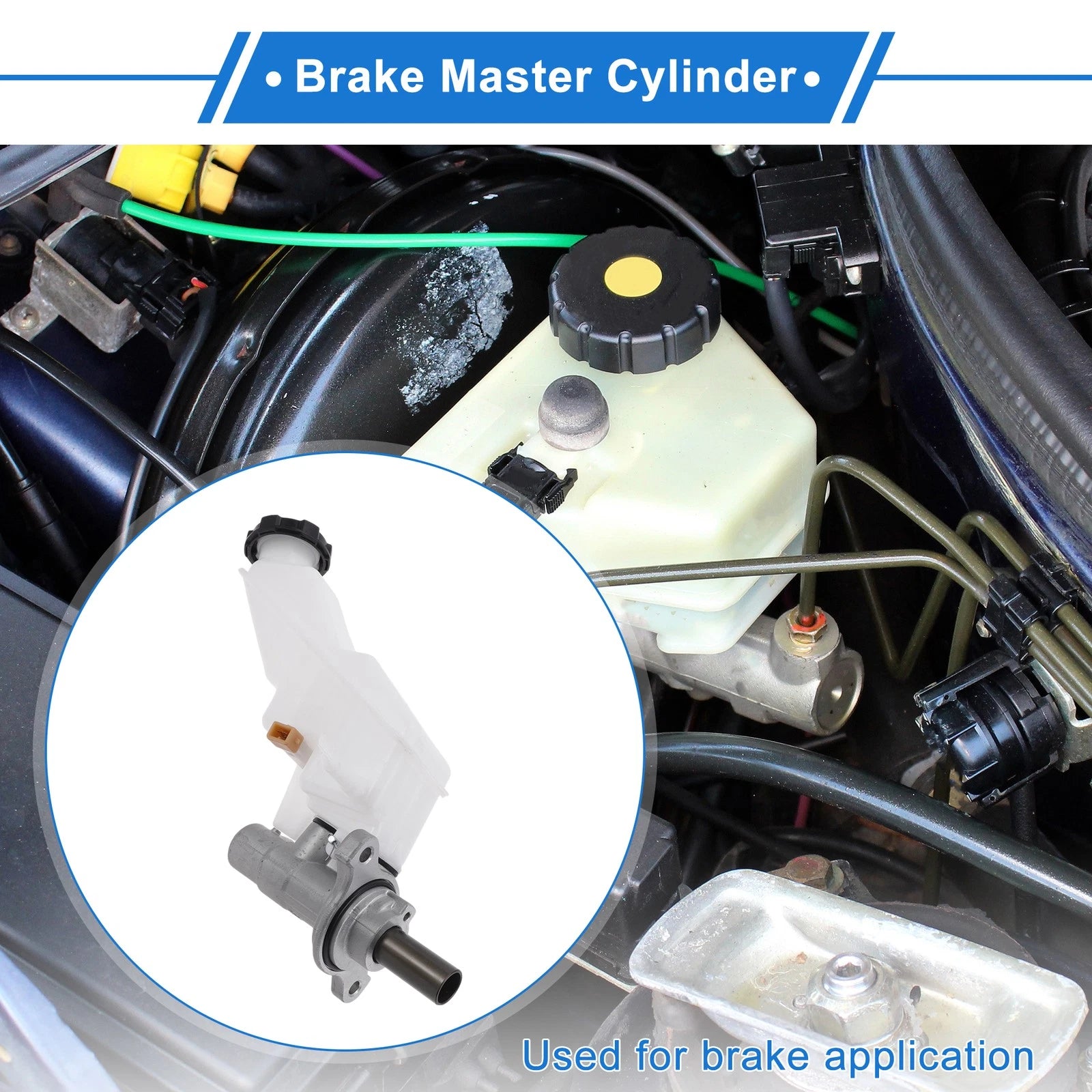 Brake Master Cylinder Replacement with Reservoir for Hyundai Santa Fe (2014–2017)