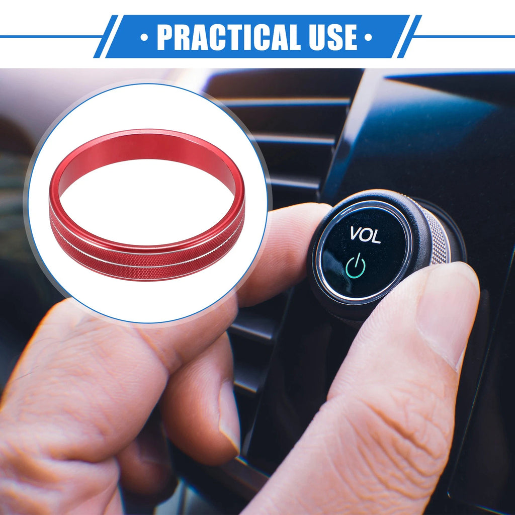 2 Pcs AC Switch Knob Covers Replacement for Dodge Ram 1500 2500 3500 (2010–2012)
