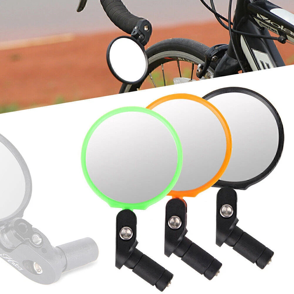 360° Adjustable Bar End Mirror for Motorcycles (Universal Fit)