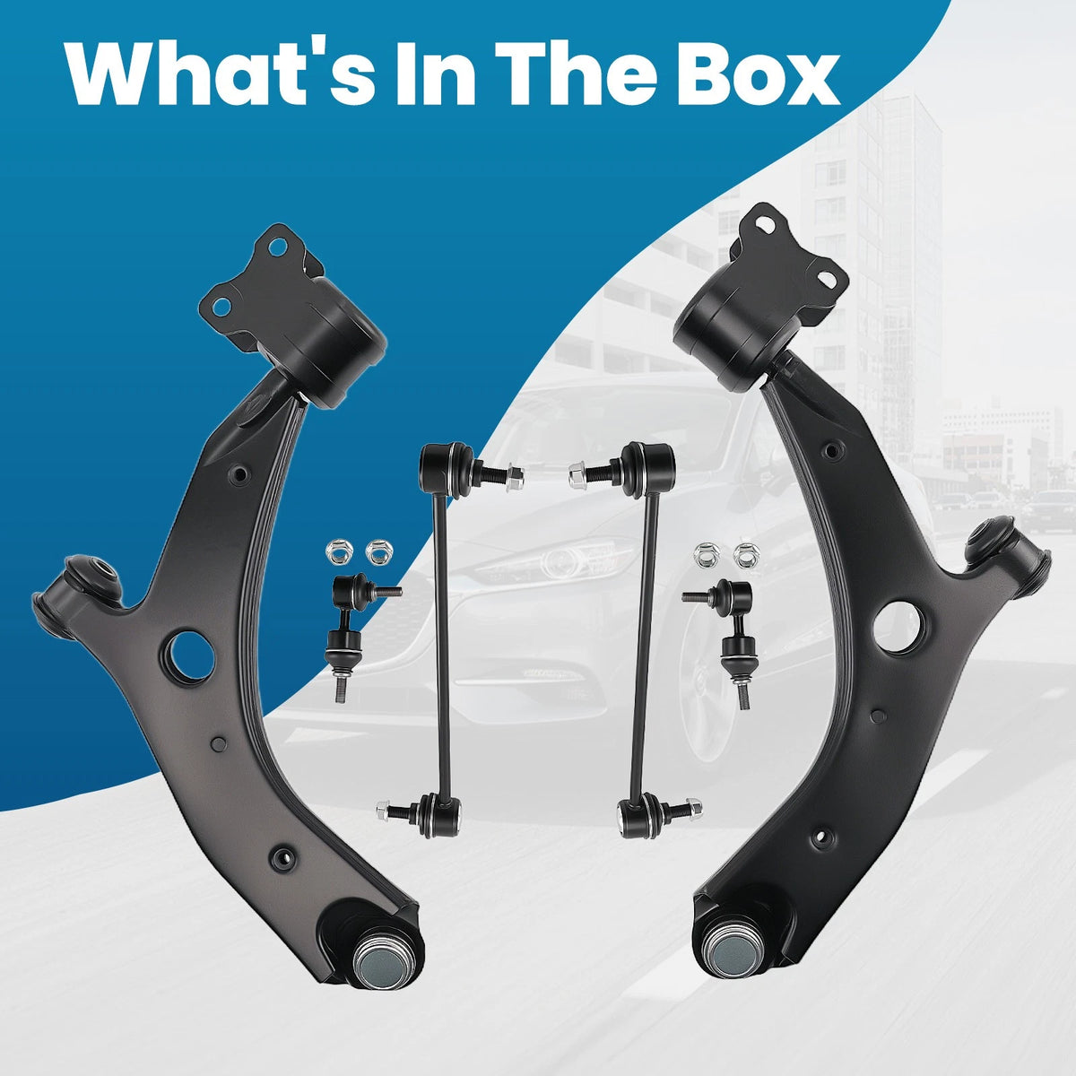 Control Arm Ball Joint Set for Mazda 3 2004–2015 K620041 K620040 Front