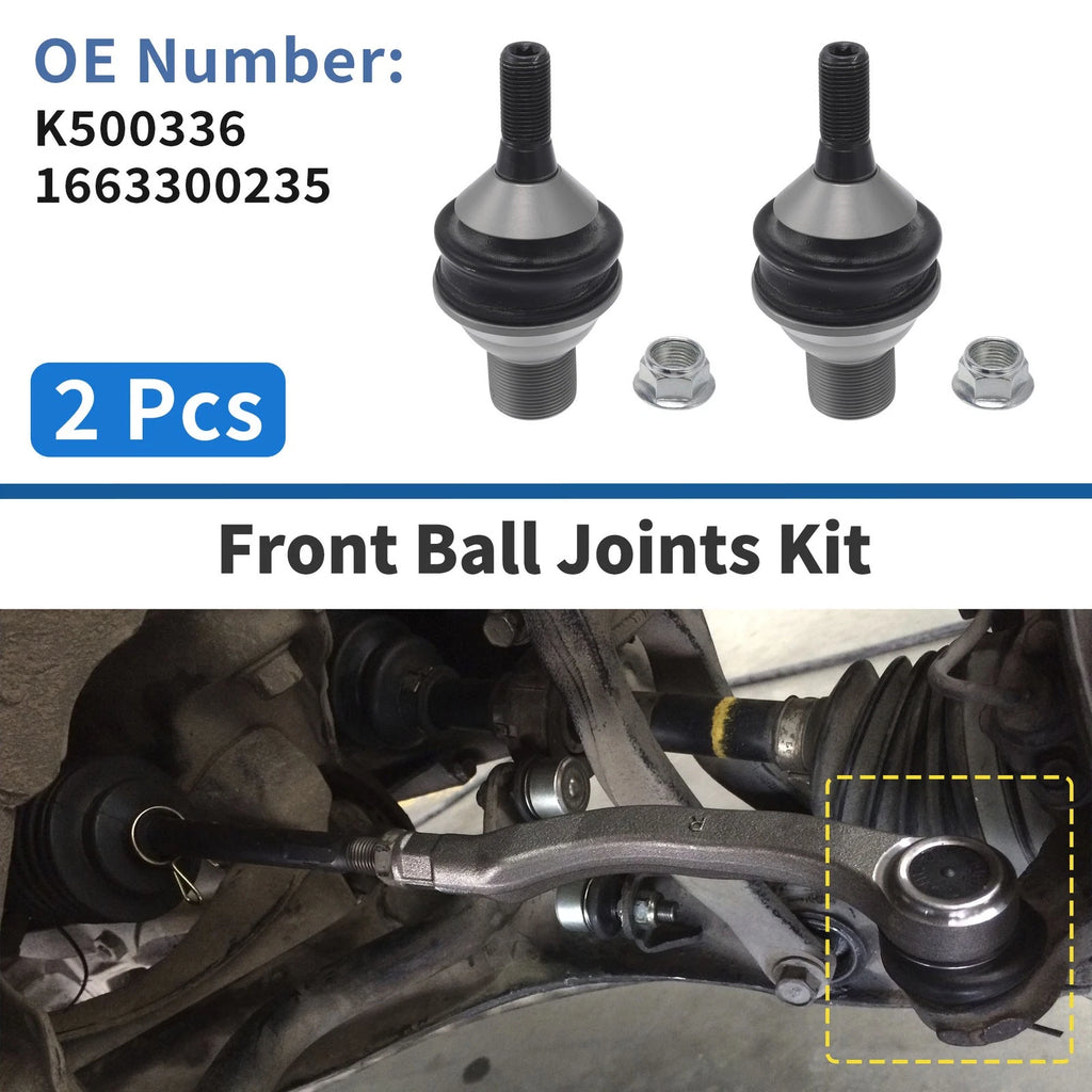 2 Pcs Front Lower Ball Joints Replacement for Mercedes-Benz GL-Class (2012–2019)