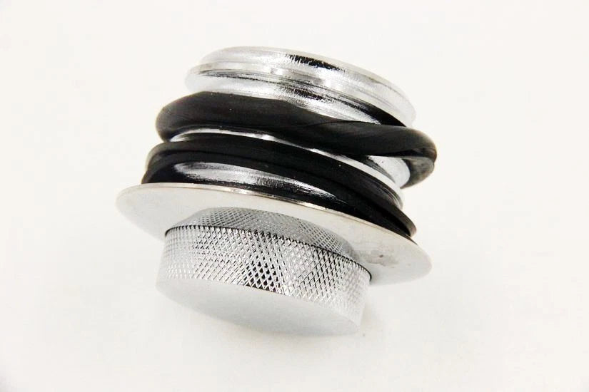 Chrome Pop Up Gas Cap for Harley (1982–2010) - RESERVE THREAD