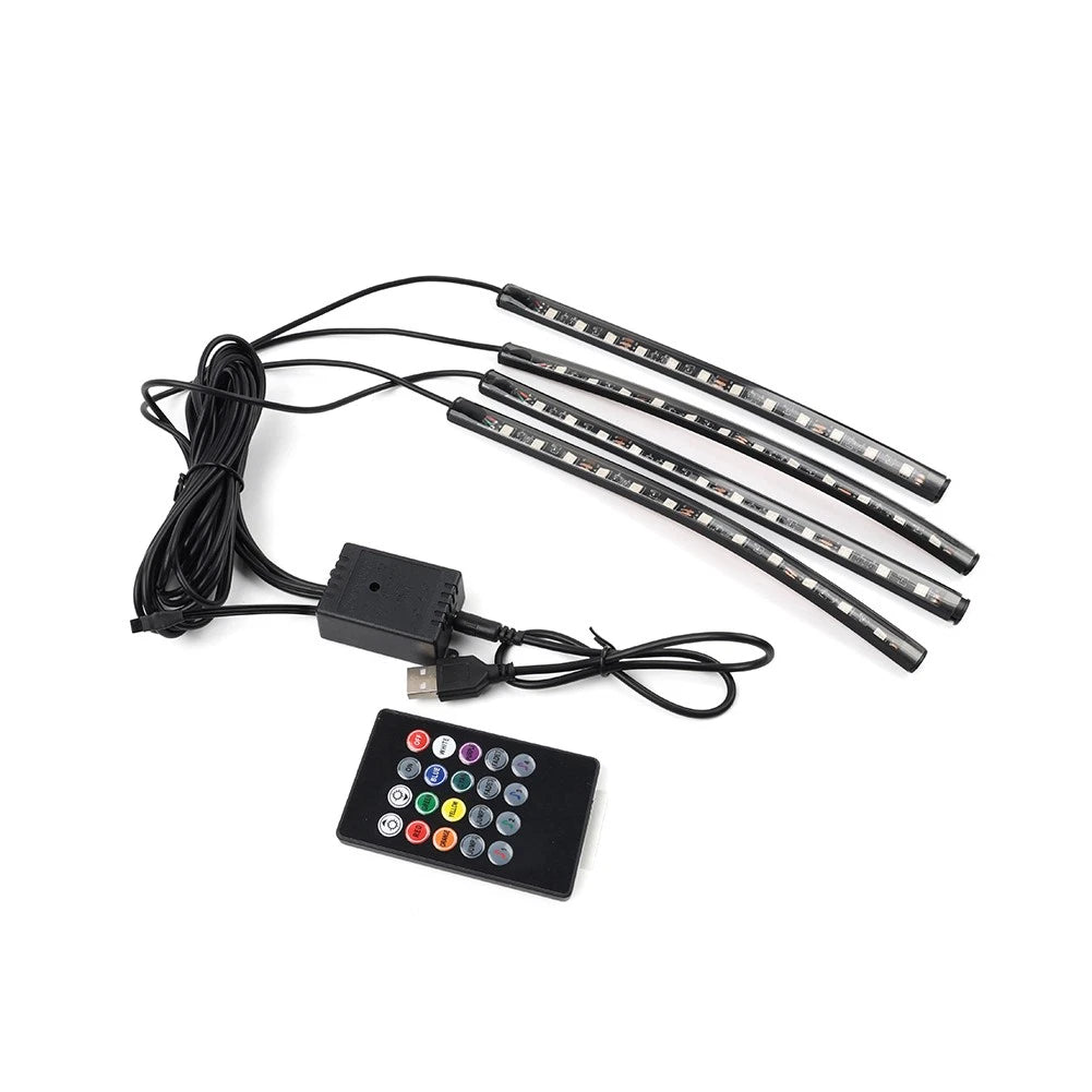 RGB Remote Control Foot Lamp for Universal Use (2010–2023)