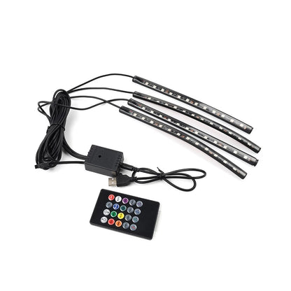 RGB Remote Control Foot Lamp for Universal Use (2010–2023)