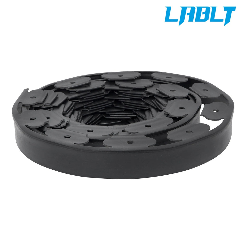 Landscape Edging Kit for Garden (40Ft, No Dig, Black)