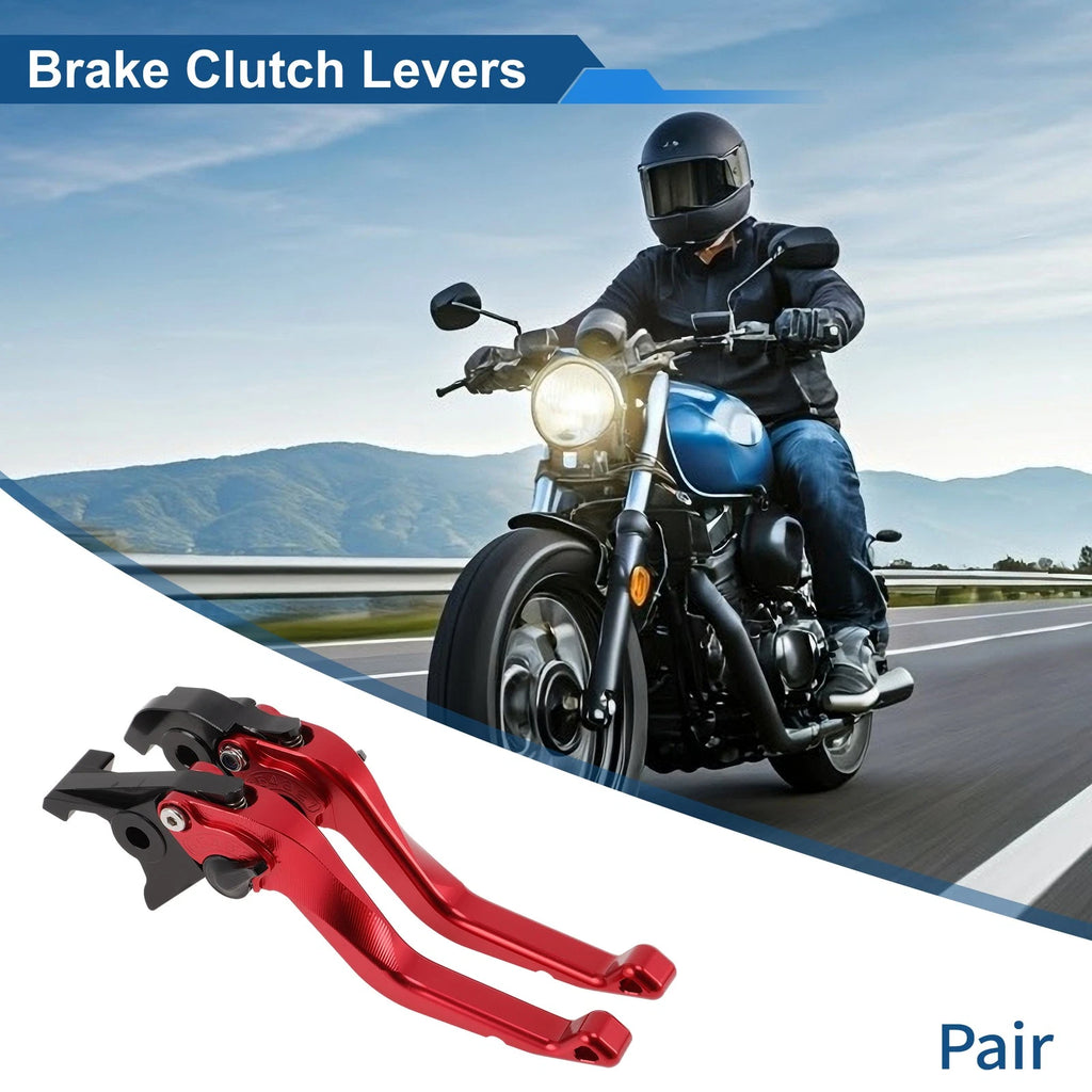 Adjustable Short Brake Clutch Levers for Honda VFR750 (1991–1997) Pair