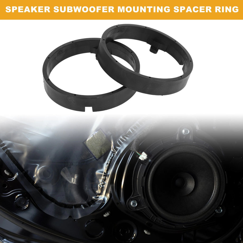 Speaker Subwoofer Mounting Spacer Bracket Ring for Mitsubishi 6.5 Inch (2pcs)