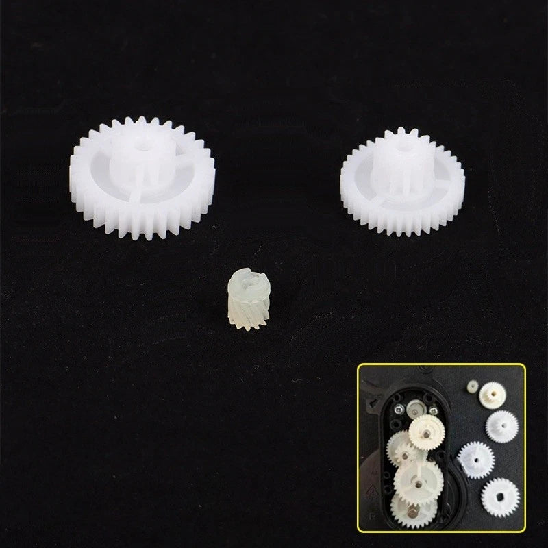3X Robot Vacuum Gearwheel Side Brush Drive Box Parts Replacement Set