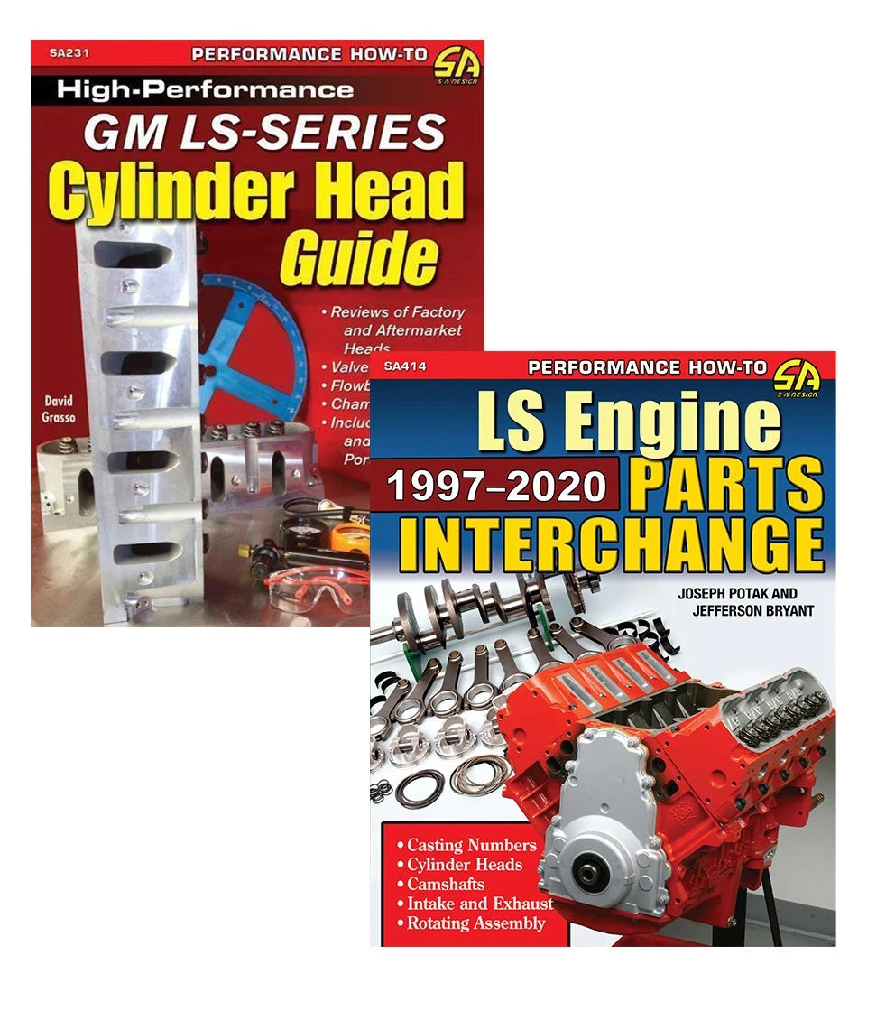 LS-Series Cylinder Head Interchange Guide - 2-Book Set for Enthusiasts