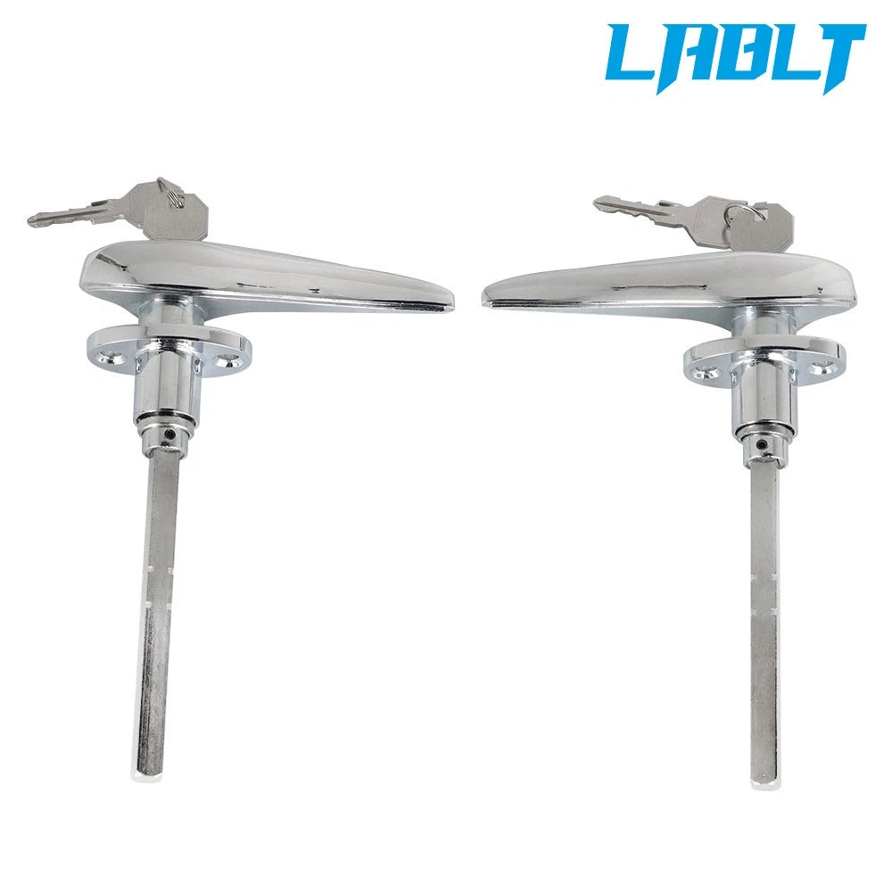 2X Exterior Locking Door Handles W/Key for Ford (1932–1933)