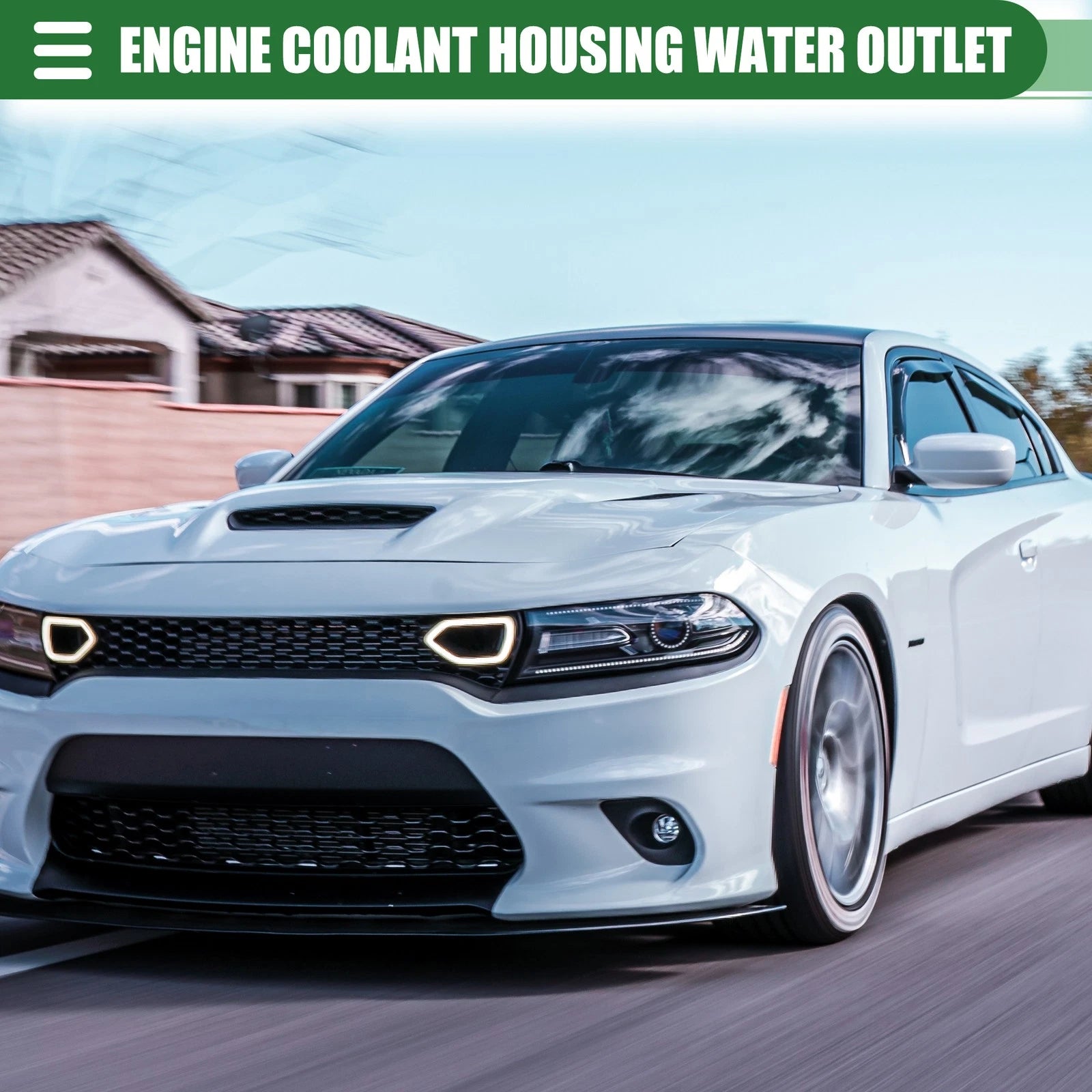 Engine Coolant Water Outlet with Hose for Chevrolet Cruze (2011–2016)
