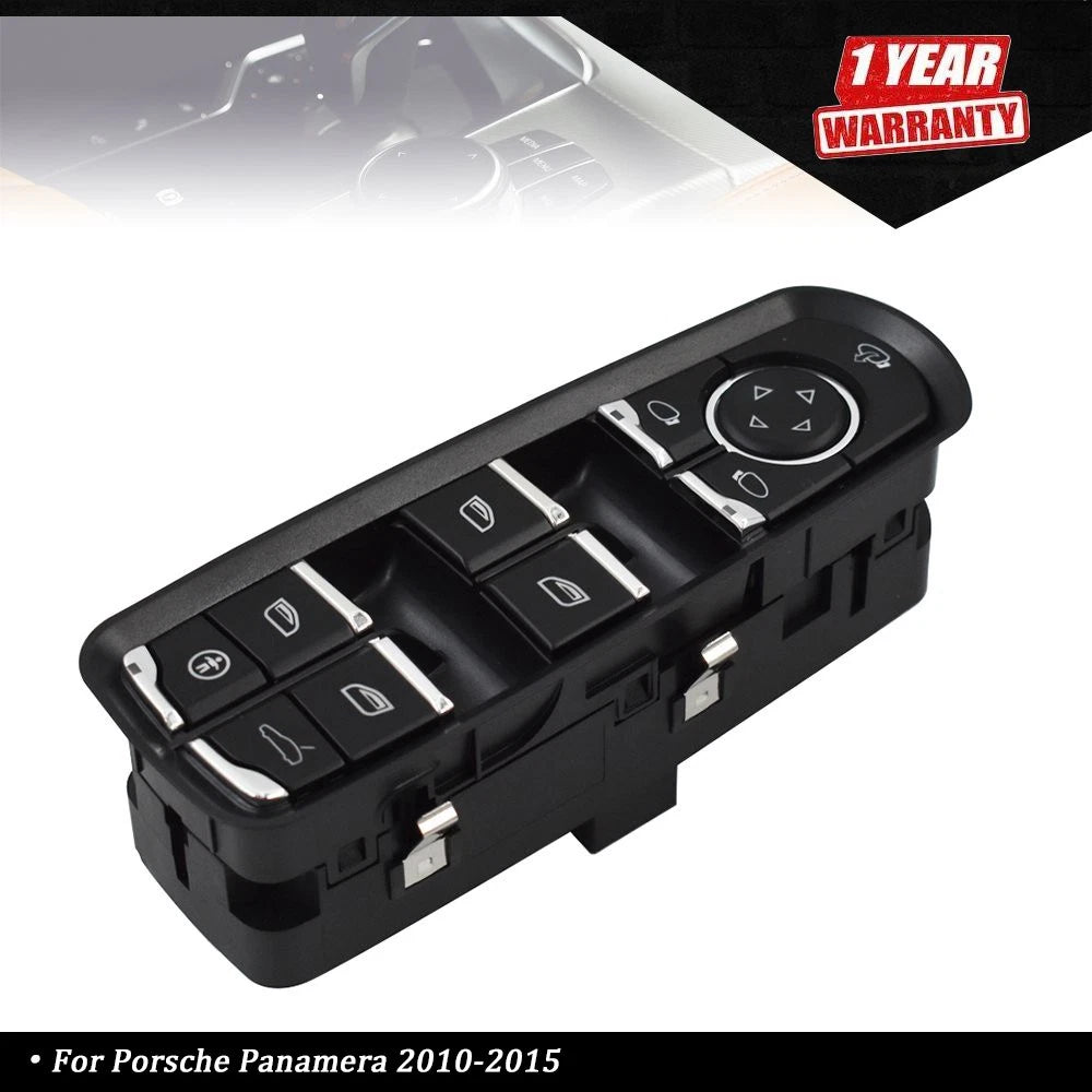 Front Master Power Window Switch for Porsche Panamera (2010–2015) 7PP959858MDML
