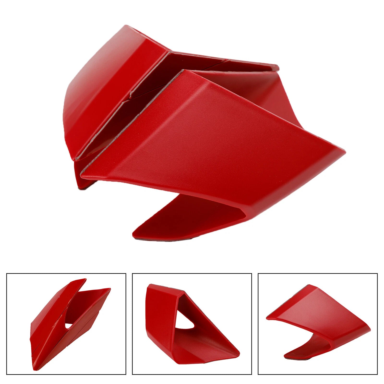 Front Fairing Winglets Side Protection Cover for Honda CBR650R (2019–2021) Red T9