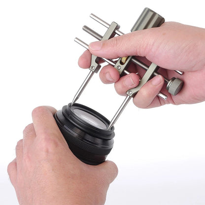 Compact Lens Repair Tool for Field and Bench Use, Stainless Steel