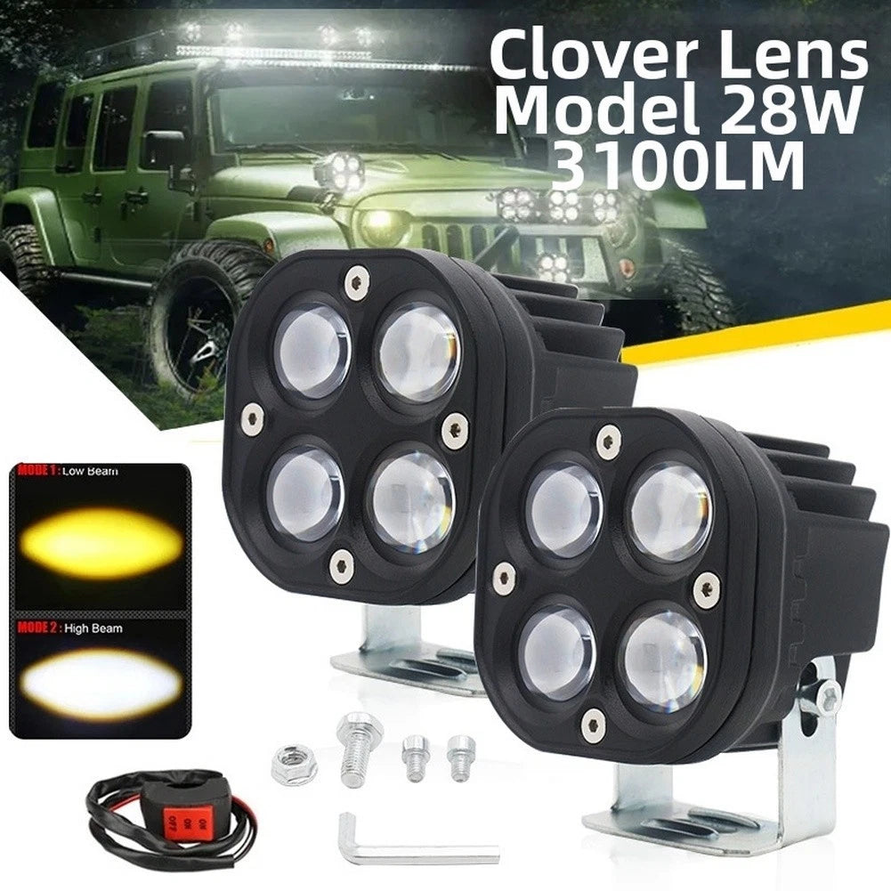 40W LED Work Light Bar for Off Road Vehicles (Universal)