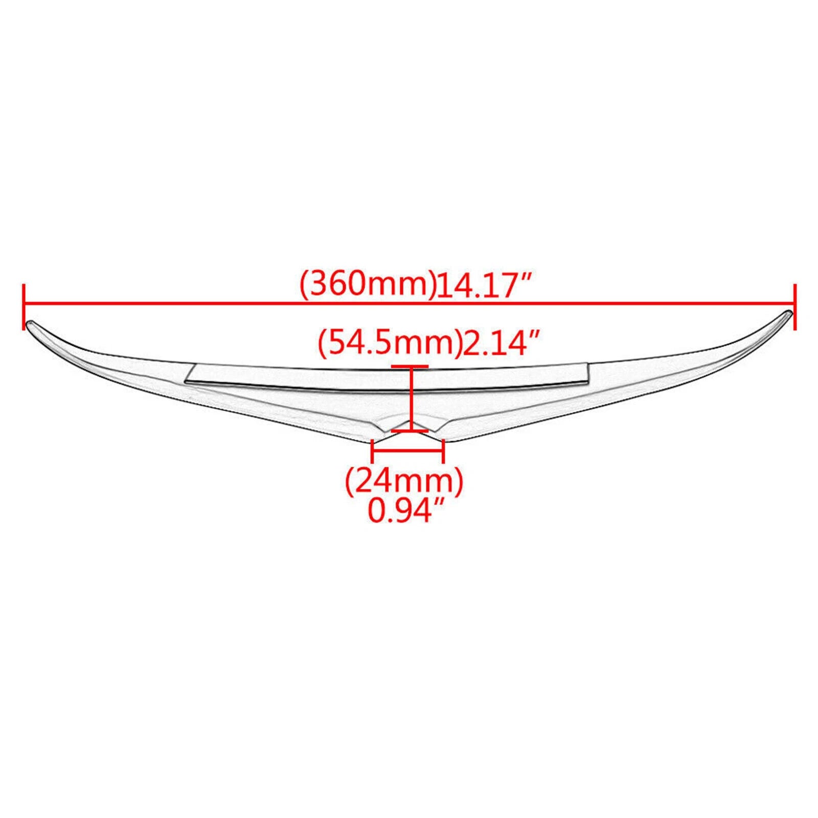 Headlamp Eyebrow Trim for Road Glide FLTRX FLTRU (2015–2021) T9