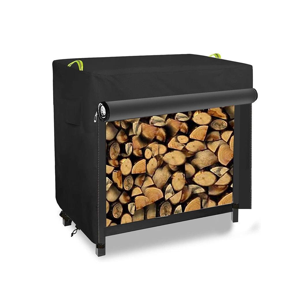 Outdoor Firewood Storage Cover for Small Racks (Dust & Rain Resistant)