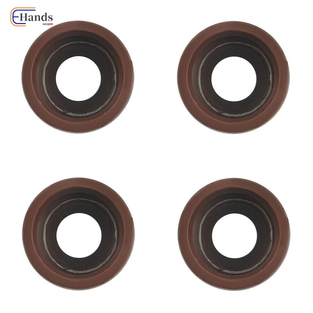 Set of 4 Valve Stem Seals for Honda CRF250R CRF250X (2004–2017) 12209-GB4-681