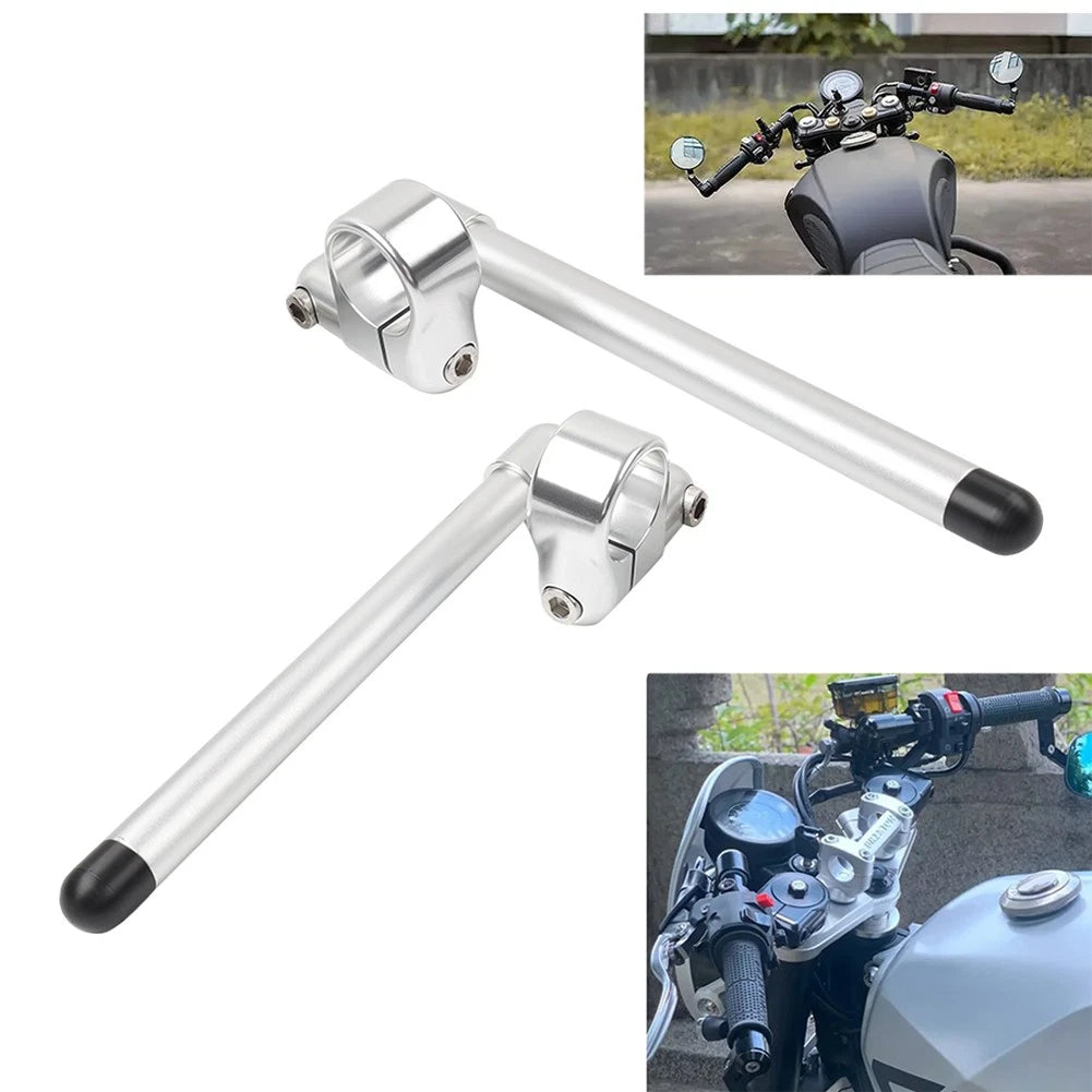 45MM Cafe Racer Clip-On Handlebar for Universal Motorcycle (7/8")