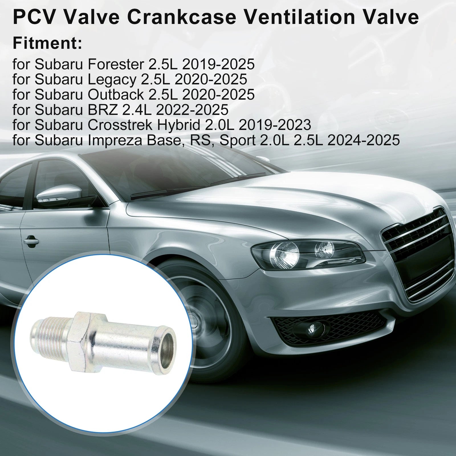 PCV Valve Replacement for Subaru Forester 2.5L (2019–2025)