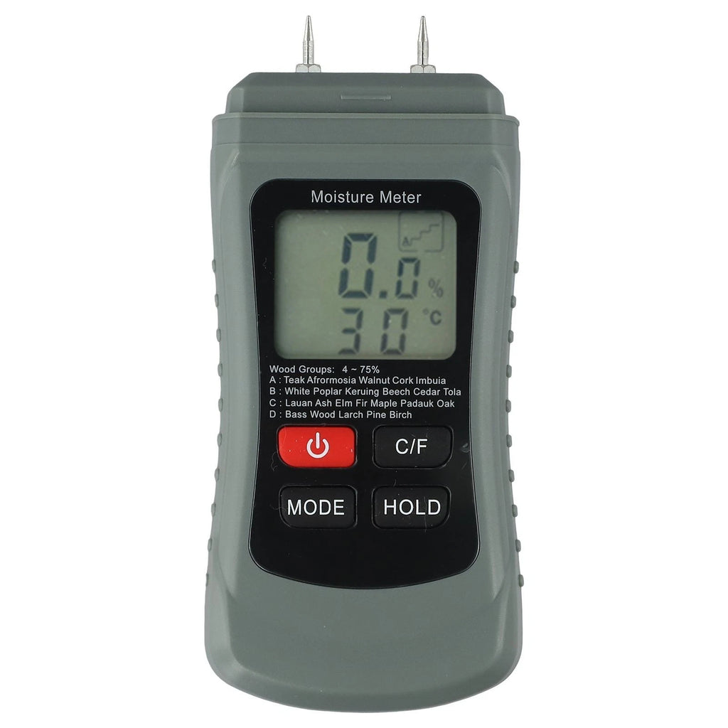 Moisture Meter for Wood Types (4 Modes)