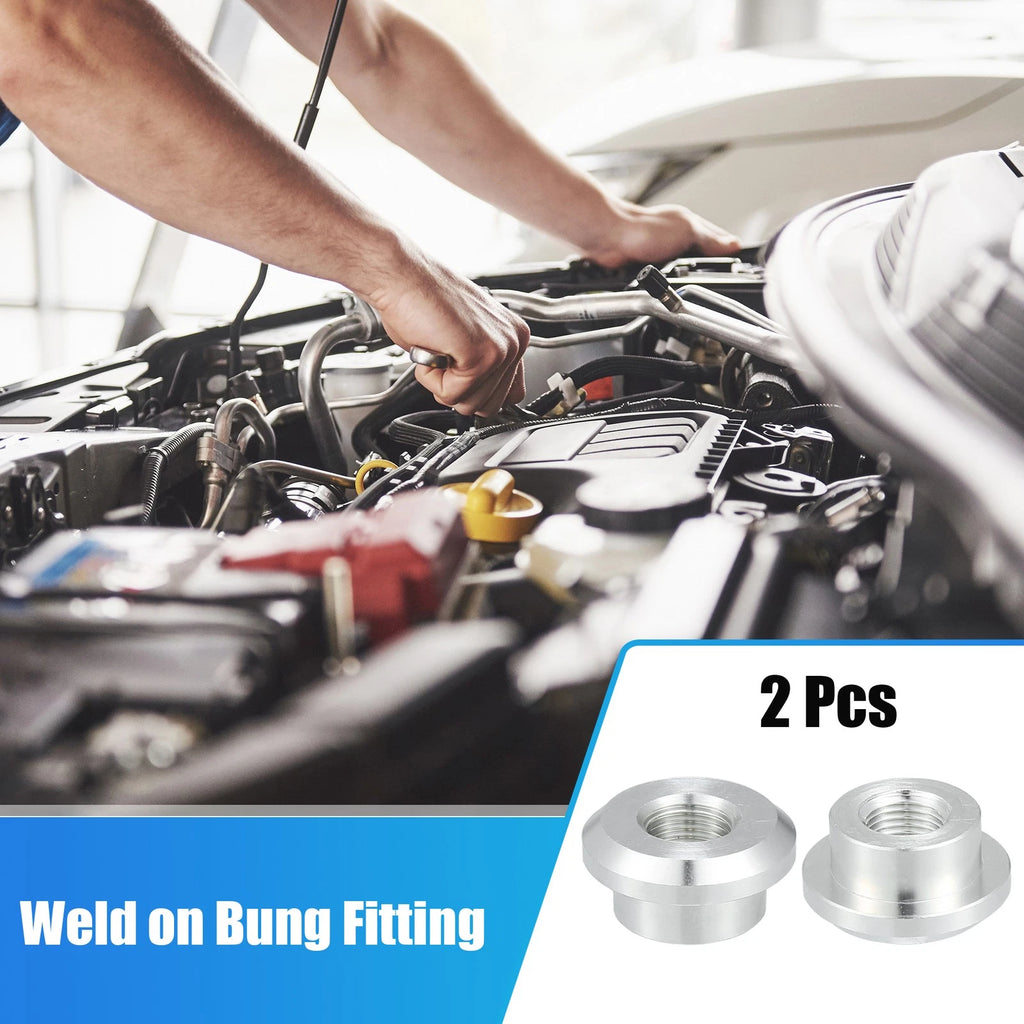 2pcs 1/8" NPT Female Weld on Bung Fitting for Universal Applications