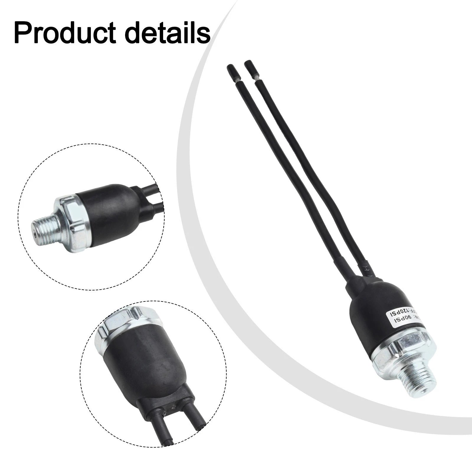 Air Compressor Pressure Switch 90120PSI 14 NPT for Efficient Control