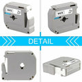 Label Tape for P-Touch M231 MK231 M-K231 (12mm)