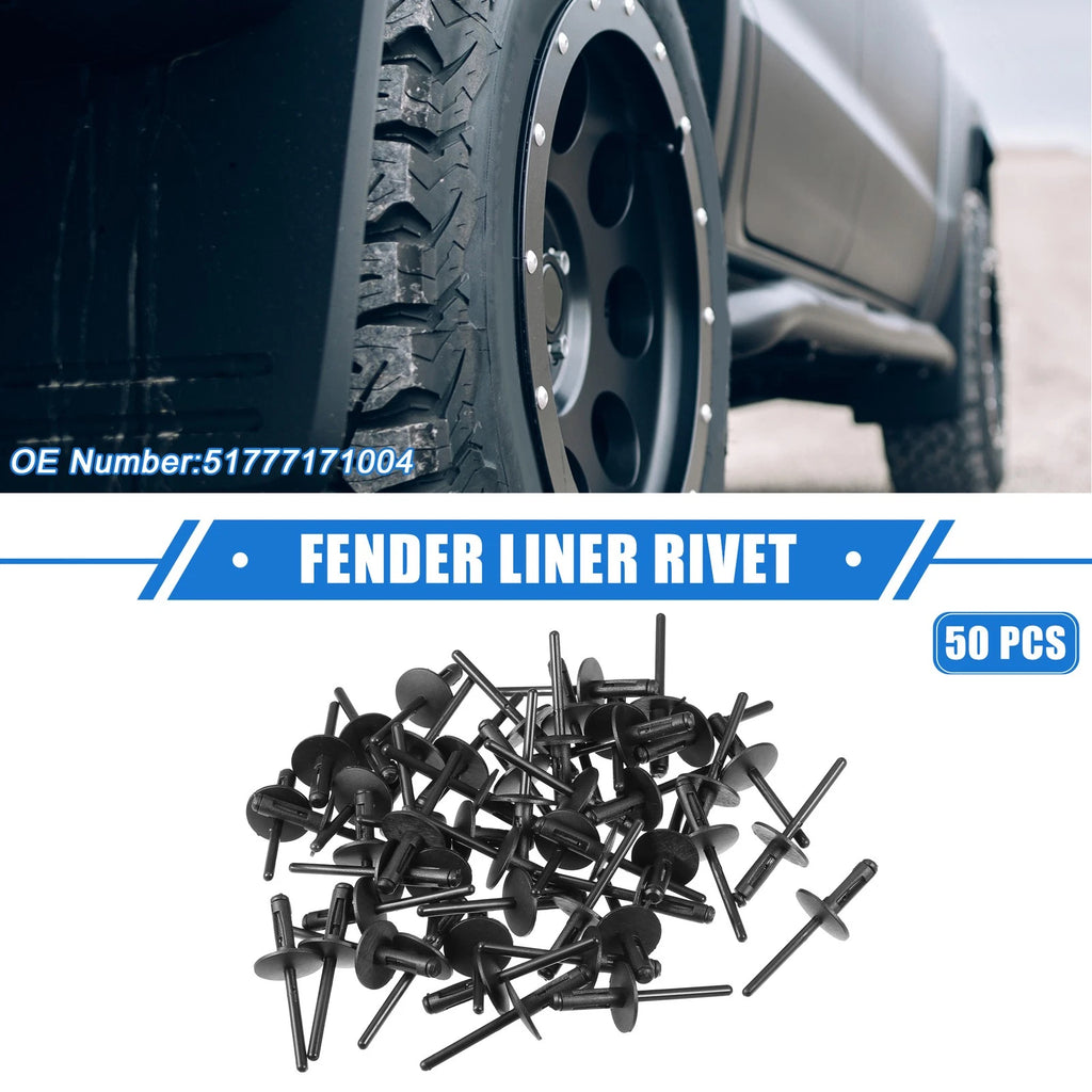 Fender Liner Rivet Fasteners Set for BMW X6 (2008–2019)