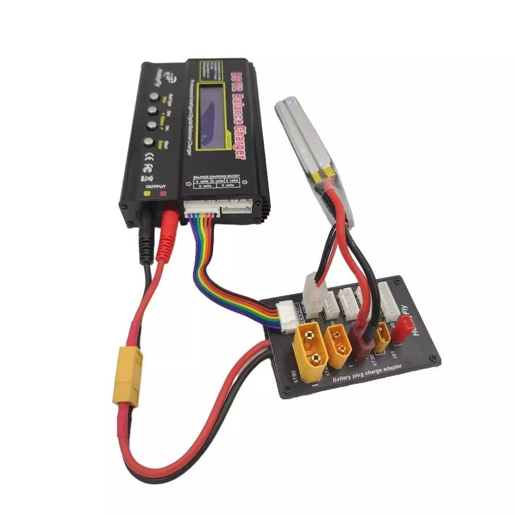Adapter Board for RC Batteries (Wide Compatibility, 14AWG Silicone Cables)
