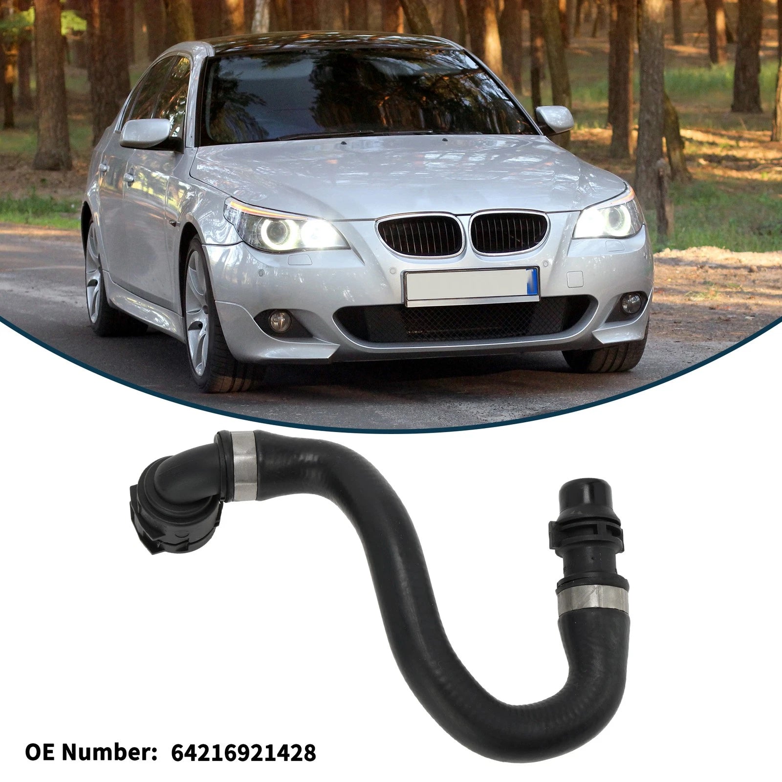 Heater Radiator Hose Replacement for BMW 5 Series (2004–2005)