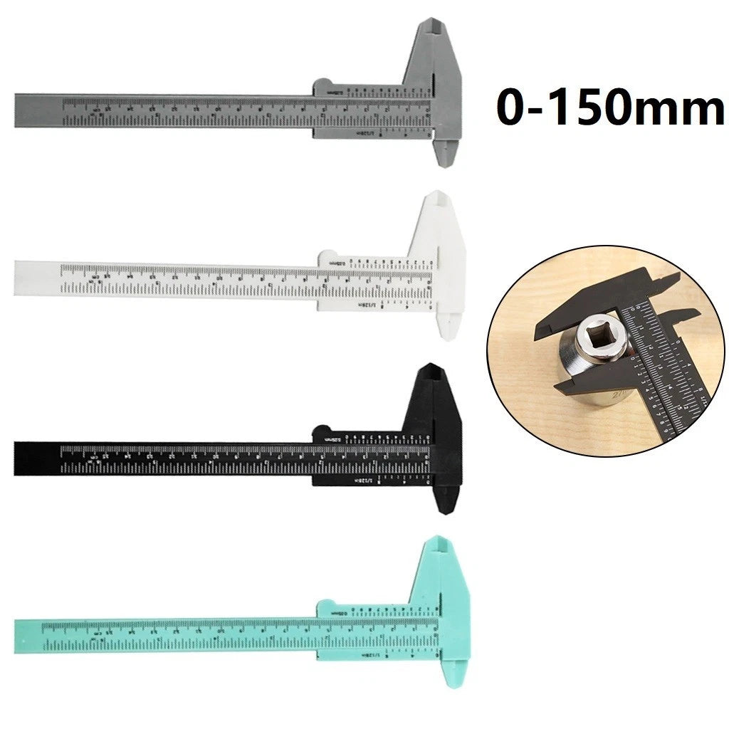 Vernier Caliper Measuring Ruler for Antique Measurement (Plastic Scale)