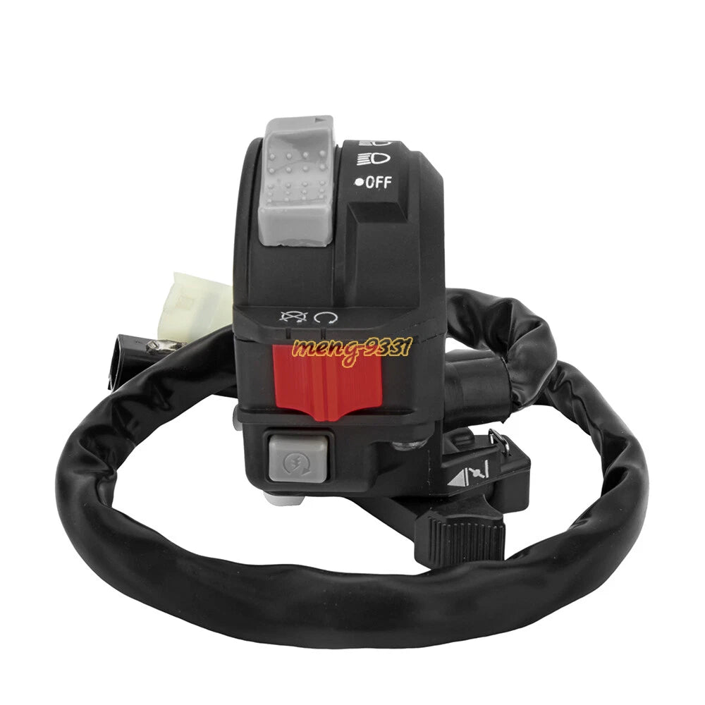 Left Handlebar Kill Switch for Yamaha Grizzly 350 400 660 (2007–2014)