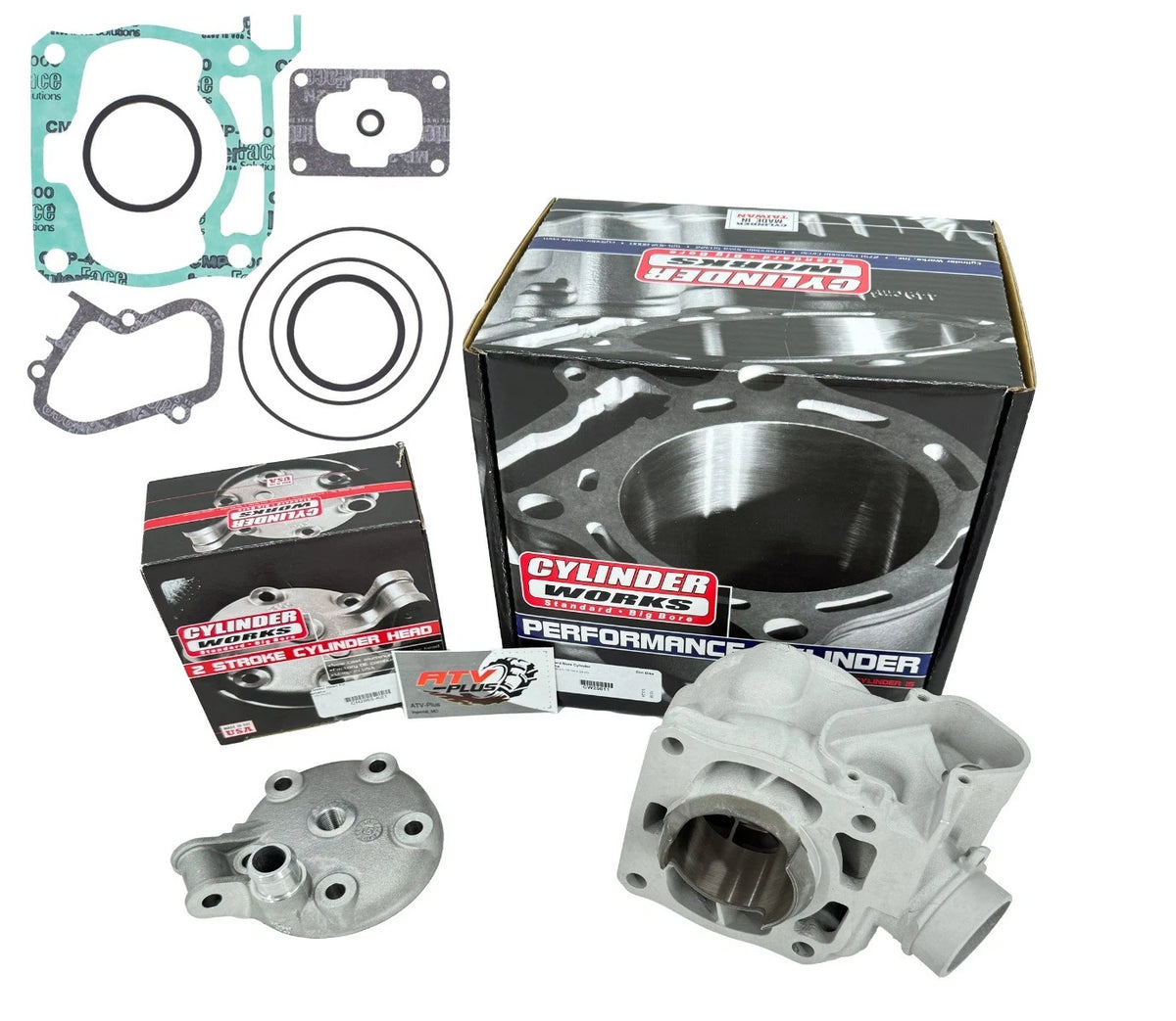 Cylinder Works Cylinder, Head & Piston STD Bore 54mm for Yamaha YZ125 (2005–2021)