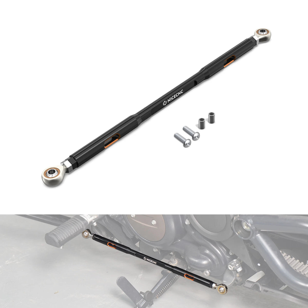 CNC Smooth Gear Shift Linkage Lever for Harley Sportster S (2021–2024)