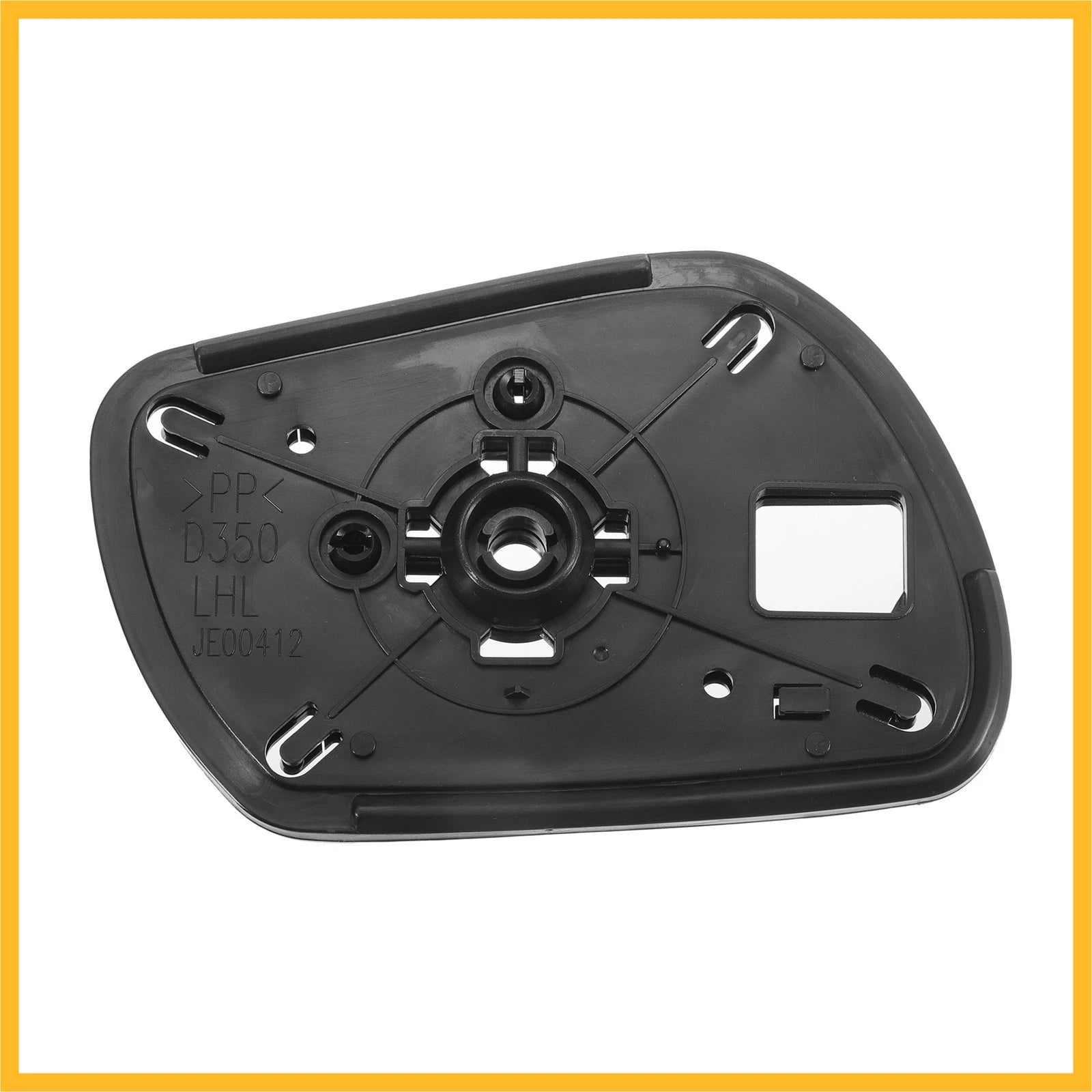 Left Driver Side Mirror Glass w/ Backing Plate for Mazda 3 6 (2004–2023)