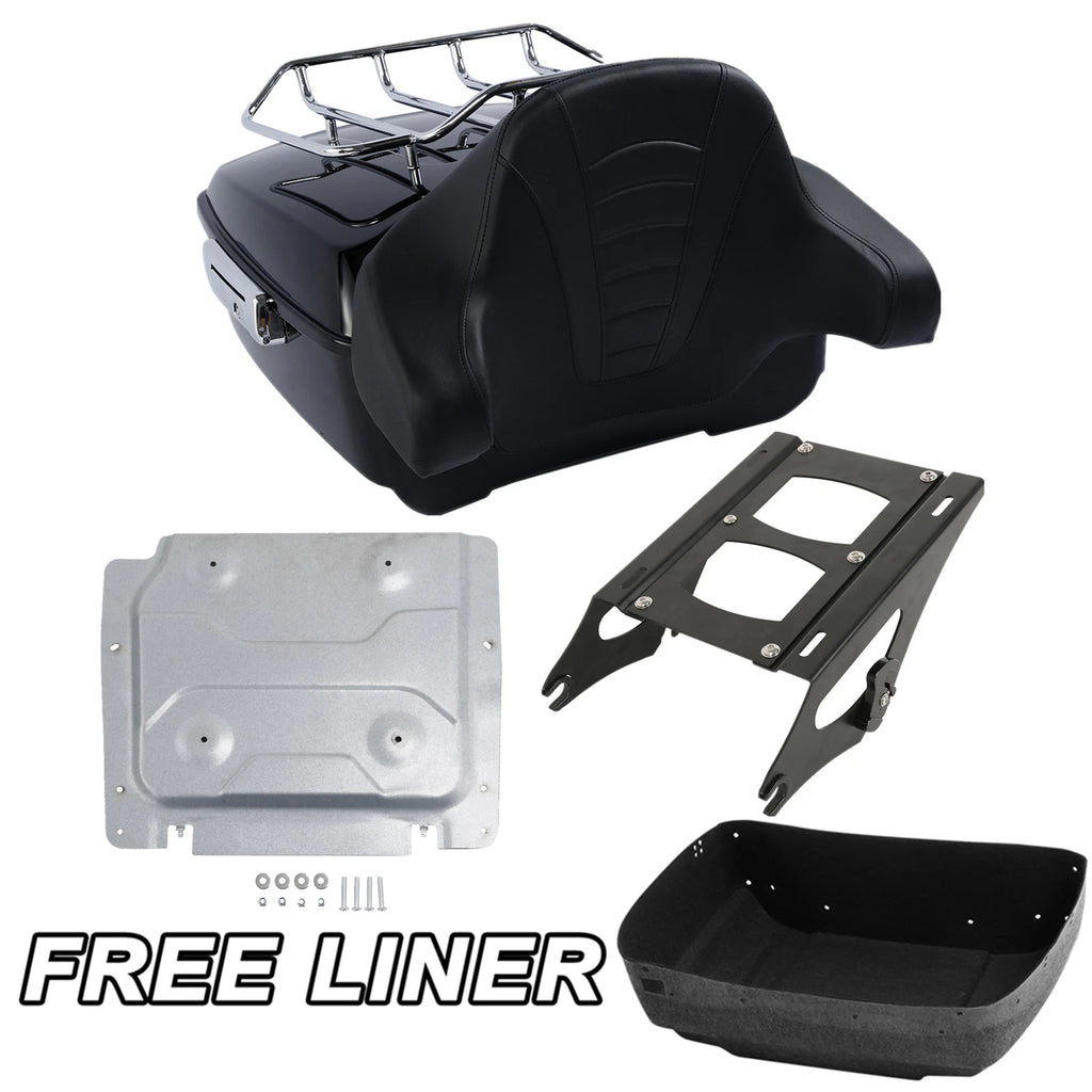 Trunk Pad Mount Rack Base Plate for Harley Touring (2014–Present)