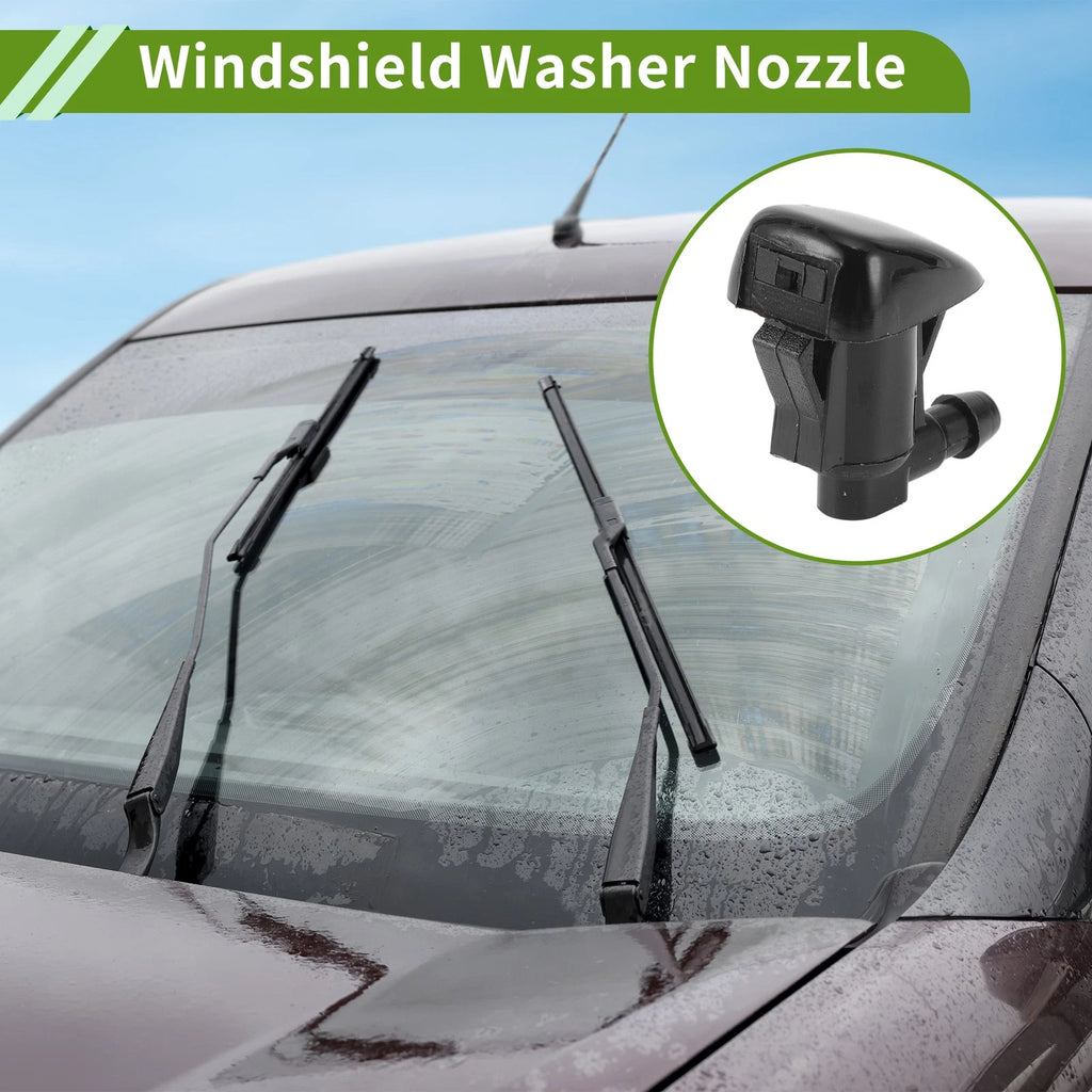 Windshield Washer Nozzle with Hose Connector for GMC Sierra (2007–2019)
