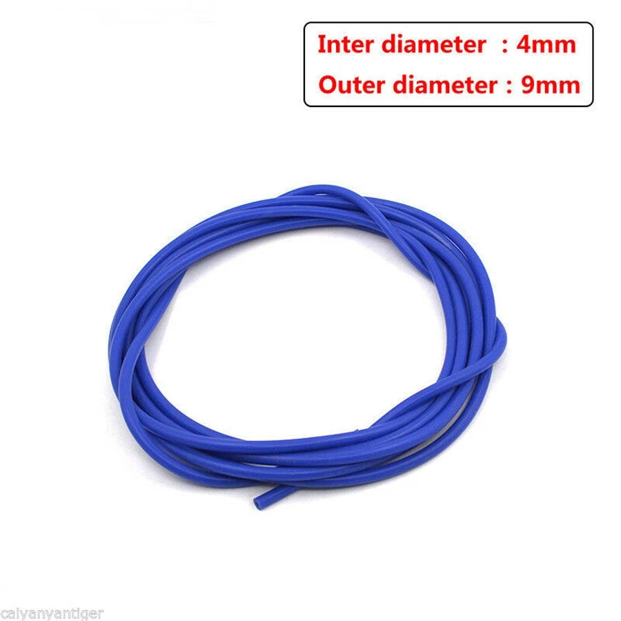 4mm Silicone Vacuum Tube Hose 16.4ft for Universal Use