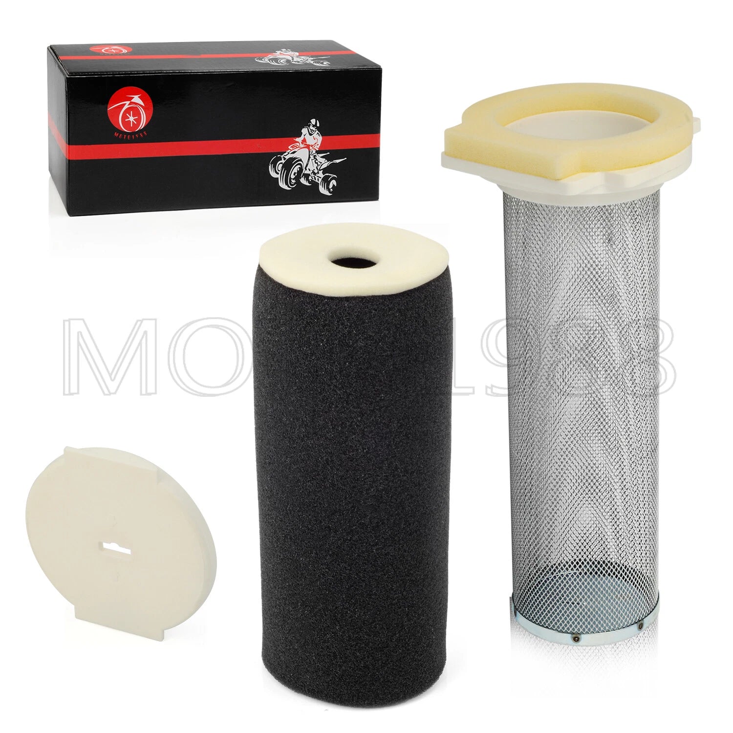 Air Filter & Cage Guide & End Cap Kit for Yamaha Grizzly 660 (2002–2008)