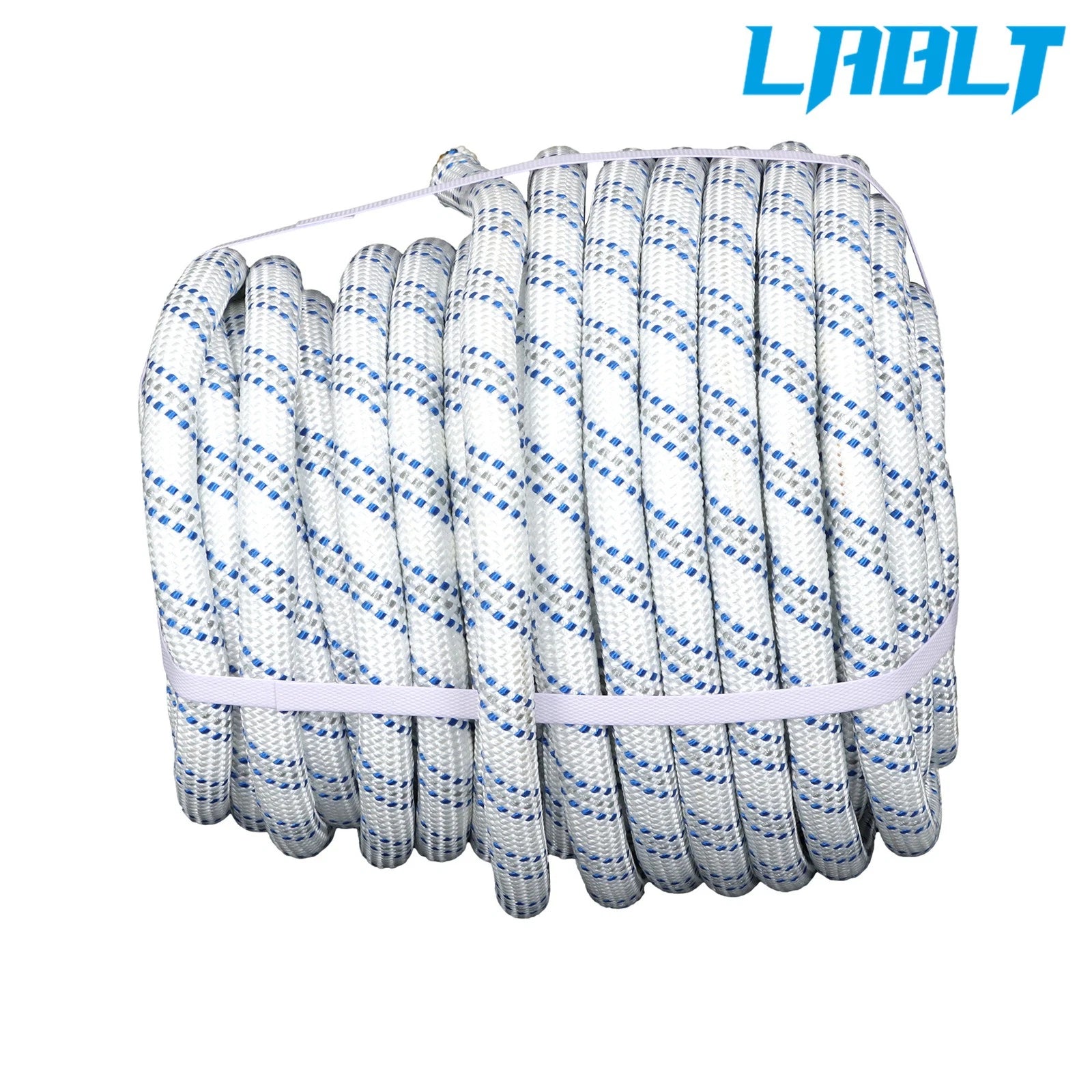 Double Braid Polyester Bull Rope 3/4"×120' for Arborist Rigging
