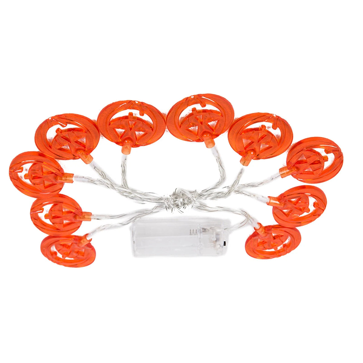 20 LED Waterproof Pumpkin String Lights for Halloween Decoration