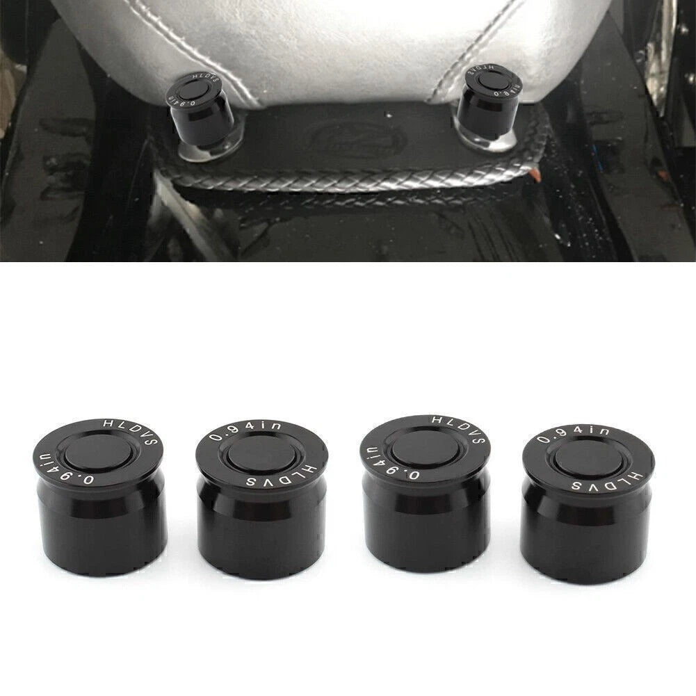 Set of 4 Mounting Nuts Bolts for Harley Road King, Breakout, Glide, Fat Boy