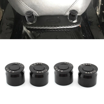 Set of 4 Mounting Nuts Bolts for Harley Road King, Breakout, Glide, Fat Boy
