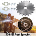 Front Motorcycle Sprocket 17mm 19T Replacement for Honda 50cc 70cc (1968–2016)