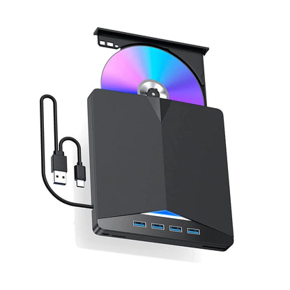 External CD DVD Drive USB 3.0 for PC Laptop (2010–2023)