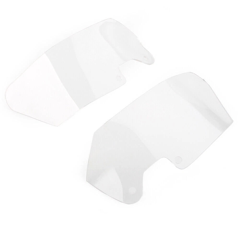 1x Clear Moto Windshield Windscreen Ventilation Side Panels For R1200GS 2004-12